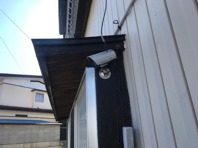 ダミーカメラ設置塩竃市の空き家