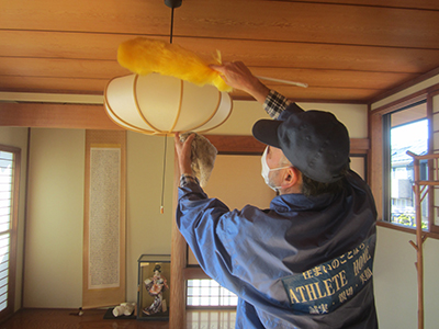 空き家をしっかり管理している様子のイメージ画像